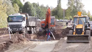 Ждем пробок: в Рязани приступили к реконструкции перекрестка у "Глобуса"