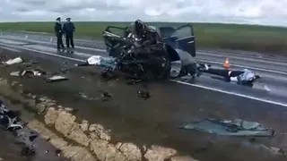 Два трупа: из видео с места ДТП под Пронском пришлось вырезать самые шокирующие кадры