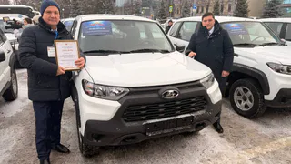 Камские Поляны получили новый служебный автомобиль от Раиса Татарстана