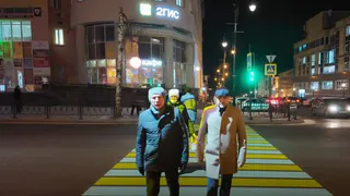 Сыктывкар оснастит 140 пешеходных переходов световыми проекторами