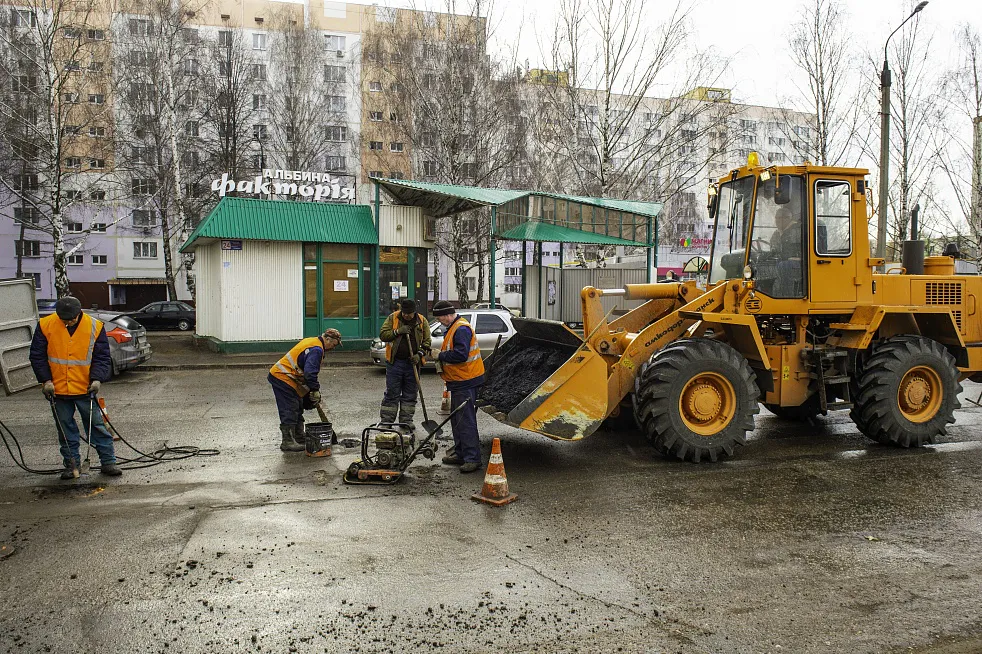 В Нижнекамске в рамках нацпроекта отремонтировали три участка дороги