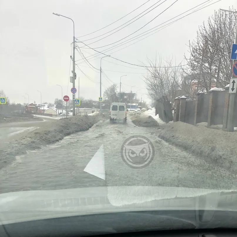 В Пензе на улице Салтыкова-Щедрина машины снова «плывут»