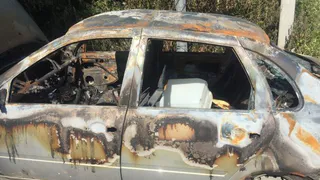 В Рязани ночью выгорела Lada Kalina на улице Интернациональной