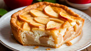 Чудесная шарлотка из яблока и творога — нежнейший пирог, на который почти не придётся тратить время