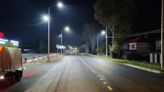 В Александрове завершили ремонтные работы на Двориковском шоссе