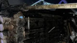 Два пожара в сёлах Коми - оба на Центральной улице - уничтожили дом и баню