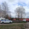 В Коми потушили 300 квадратов сухой травы вдоль дороги Ухта - Ярега
