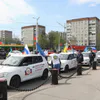 Пензенцы в честь присвоения звания Героя России летчику Терехину устроили автопробег