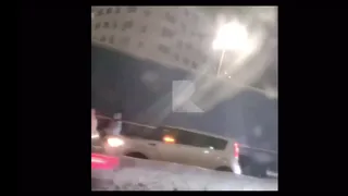 Массовое ДТП на улице Новоселов в субботу вечером