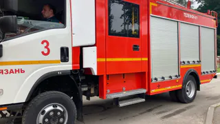 На площади Победы в Рязани произошел пожар