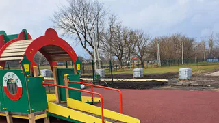 В земетчинском парке появилась новая игровая зона