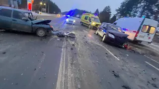 В Рязани в ДТП на трассе Р-132 пострадали трое взрослых и 5-летняя девочка