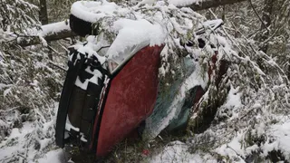 В Коми произошло смертельное ДТП с опрокидыванием автомобиля