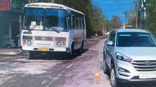 В Ряжске Hyundai утром 29 апреля сшиб девочку 11 лет