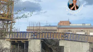 На улице Лермонтова в Рязани рухнула недостроенная многоэтажка