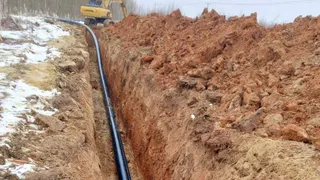 В Вязниках уложили более 400 метров труб на водоводе «Толмачёво»