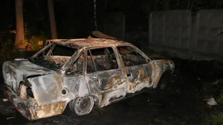 В Рязани трое мигрантов сожгли управляющего кафе в машине