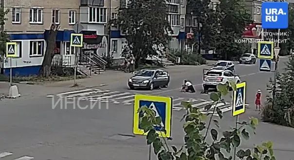 В Челябинской области на пешеходном переходе кроссовер сбил 4-летнего ребенка