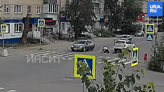 В Челябинской области на пешеходном переходе кроссовер сбил 4-летнего ребенка