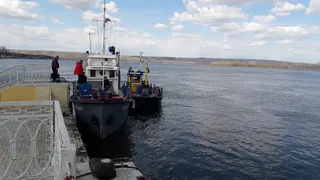 В Нижнекамском районе по реке Кама начал ходить речной трамвайчик