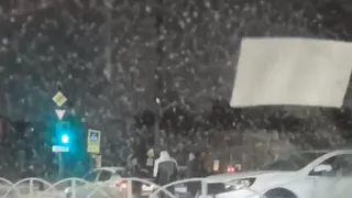 В Рязани на повороте на улицу Чкалова произошла массовая авария