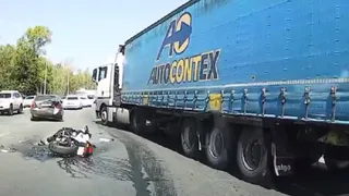 После ДТП на Южной окружной в Рязани госпитализировали мотоциклиста