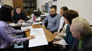 В мэрии обсудили благоустройство Лыбедской магистрали и «Зеленую карту» города