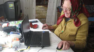 76-летняя пенсионерка нашла свою любовь в Интернете