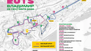 По каким улицам и площадям Владимира пройдёт «культурный забег» РУТС ?