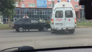 На Касимовском шоссе произошло ДТП с участием машины скорой помощи