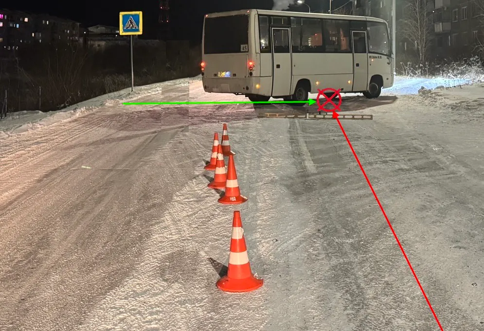В Коми женщина попала под колеса автобуса