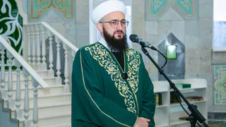 Муфтий Татарстана посетил Нижнекамск во время Рамадана