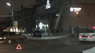 30-летняя рязанка пострадала в ДТП на улице Дзержинского