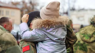 В Рязани встретили вернувшийся из зоны СВО сводный отряд бойцов Росгвардии