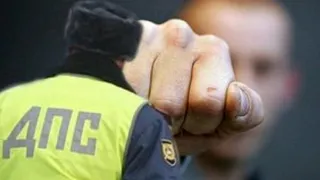 Брянского водителя осудят за избиение инспектора ГИБДД