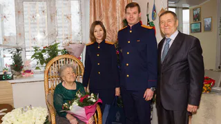 Во Владимирской области поздравили ветерана войны со 101-летием