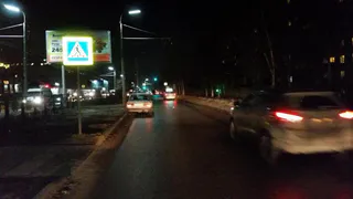 На улице Новоселов сбили мужчину на пешеходном переходе