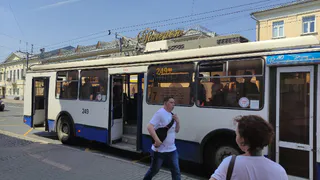 Из-за аварии в областном центре скорректируют несколько троллейбусных маршрутов