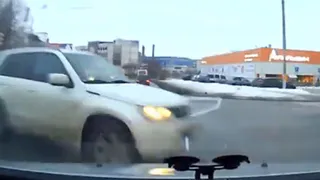 Жесткая авария в Дашково-Песочне попала на видео