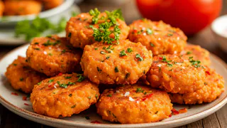 Если не хочется стоять у плиты - делаю эти мясные оладушки: вкус "бомба" - аж за ушами трещит