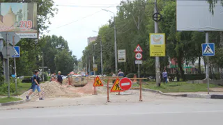 В Рязани на неделю перекроют улицу Трудовую