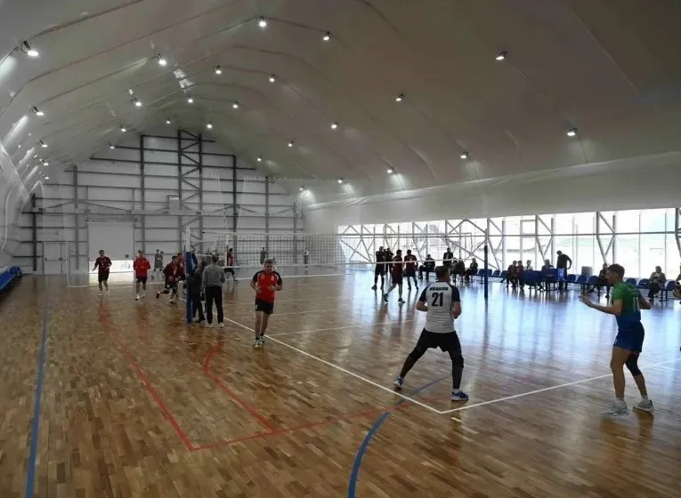 В Удмуртии открыли спорткомплекс "Локомотив" для волейбола, баскетбола и футбола