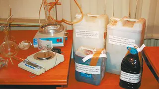 Наркоконтроль ликвидировал лабораторию по производству наркотиков