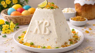 Заварила творог с желтками и маслом, остудила — получилось так вкусно, что чуть не съели пасху до праздника