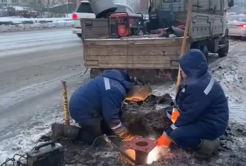 В Коми продолжают внедрение световых "зебр": проекционные переходы появятся в Ухте