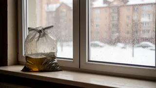 Почему у меня на подоконнике всегда стоит пакет с водой: простой трюк, который навсегда избавил от надоедливой домашней проблемы