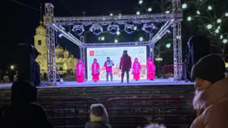 На Соборной площади состоялось уличное представление