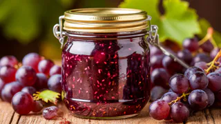 Научила подруга с Юга: теперь всегда готовлю варенье из винограда - получается деликатес