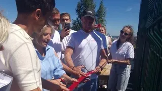 В Пензе у Дома пионеров силами неравнодушных жителей открылась современная спортивная площадка