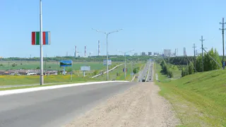 Ремонтные работы на Соболековской трассе